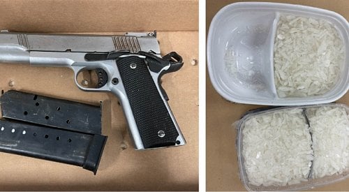 CBSA, BC RCMP seize drugs and guns, arrest suspect who was living in a boat