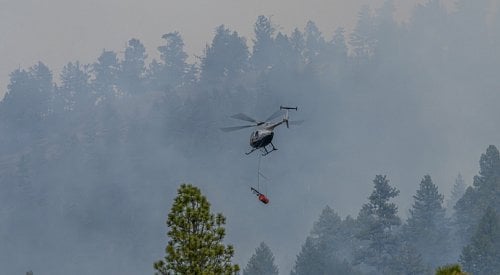 Flying drones near wildfires is illegal, warns BC Wildfire Service