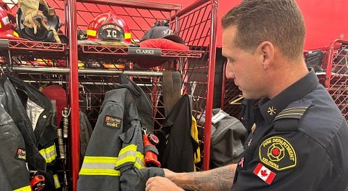 VIDEO: Kelowna Fire Department considers ditching gear linked to cancer